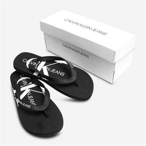 calvin klein flip flops|calvin klein flip flops ladies.